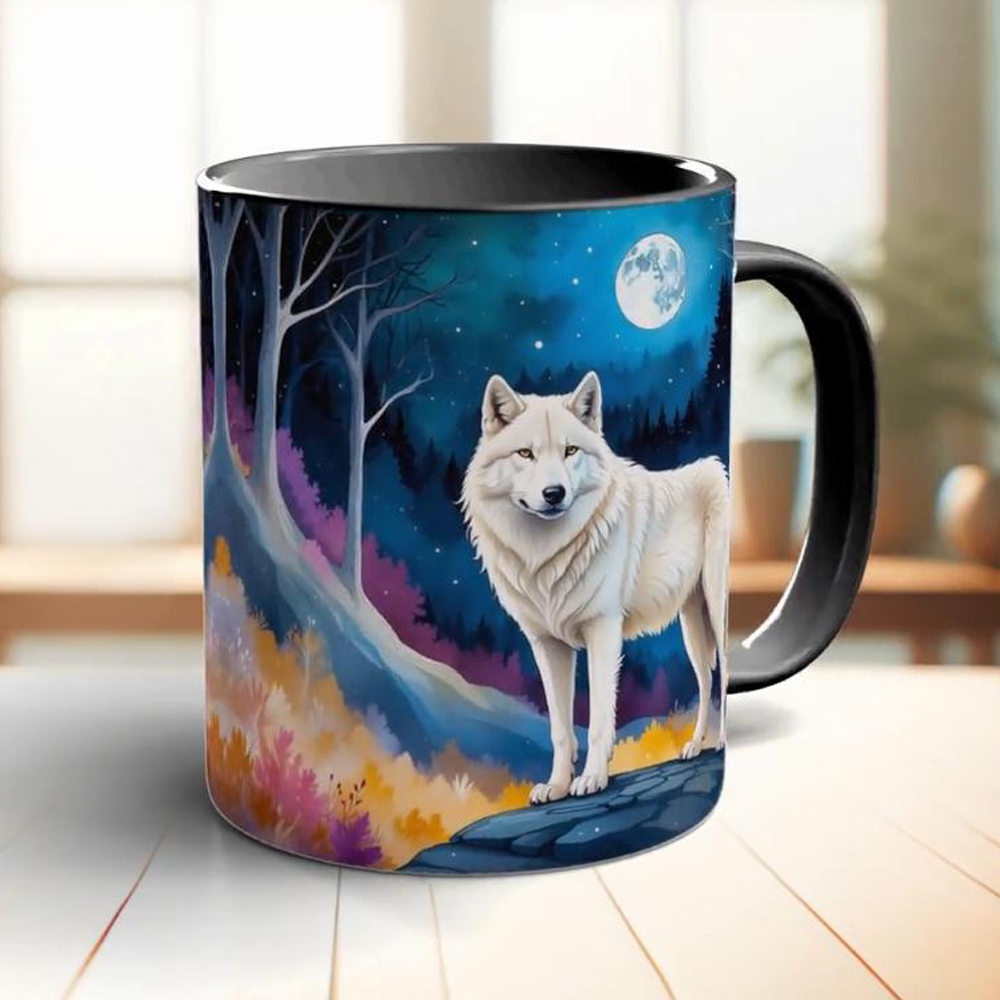 Coffee Tea Friends - Кружка для кофе с луной и