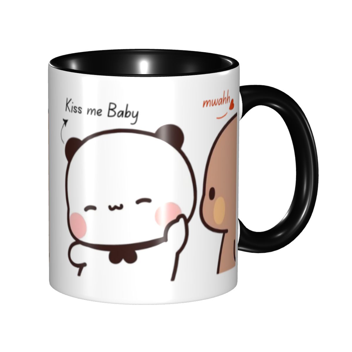 Coffee Tea You And Me - Персонализированная кофейная кружка Kiss Me Baby