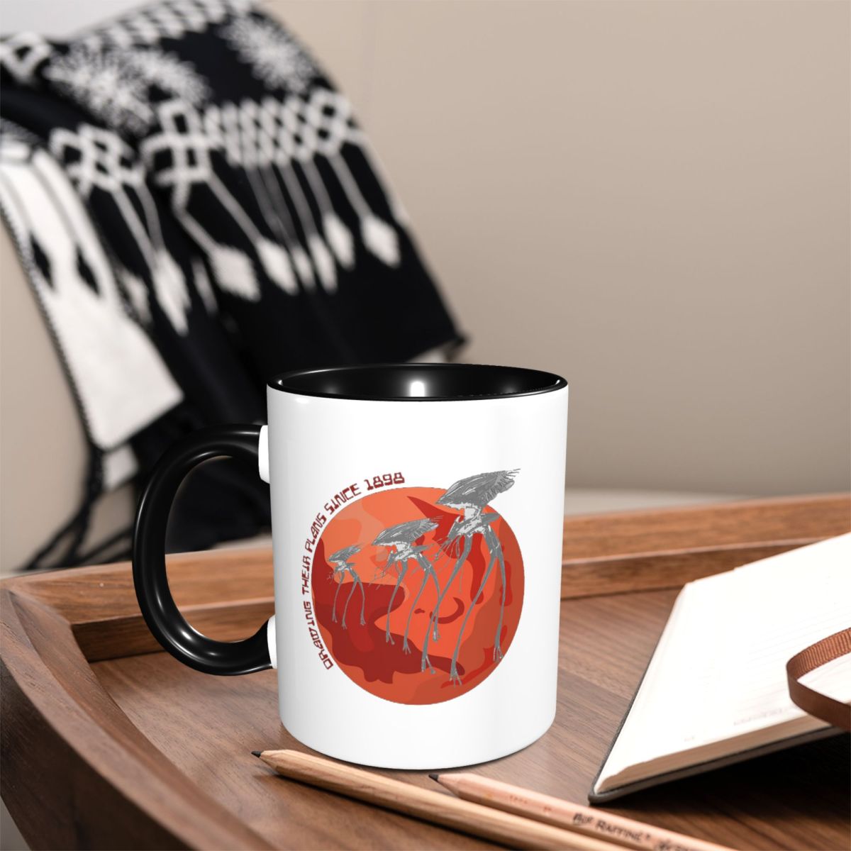 Coffee Tea World - Кружка с изображением «Войны миров»: их
