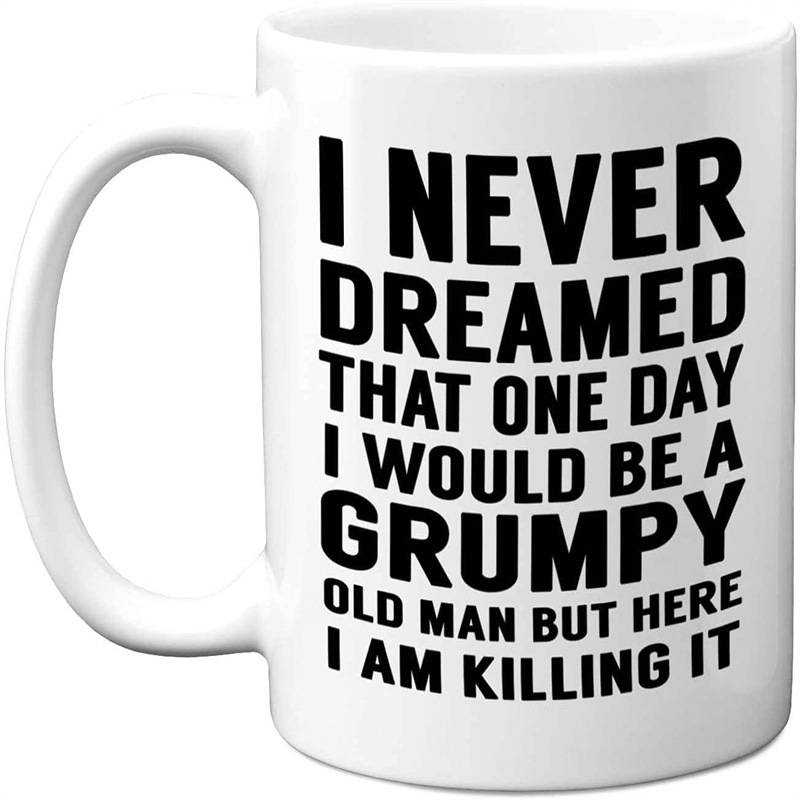 Coffee Tea Friends - Новая трансграничная керамическая кружка Amazon Grumpy