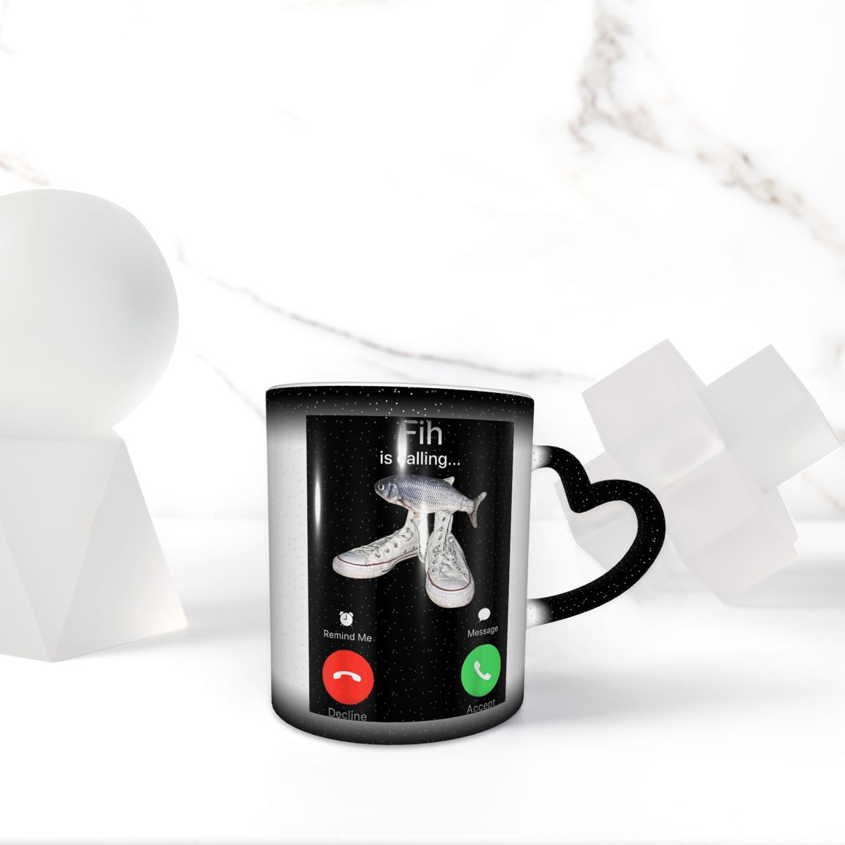 Кружка с изображением рыбака,  – обзор и цена Coffee Tea You And Me