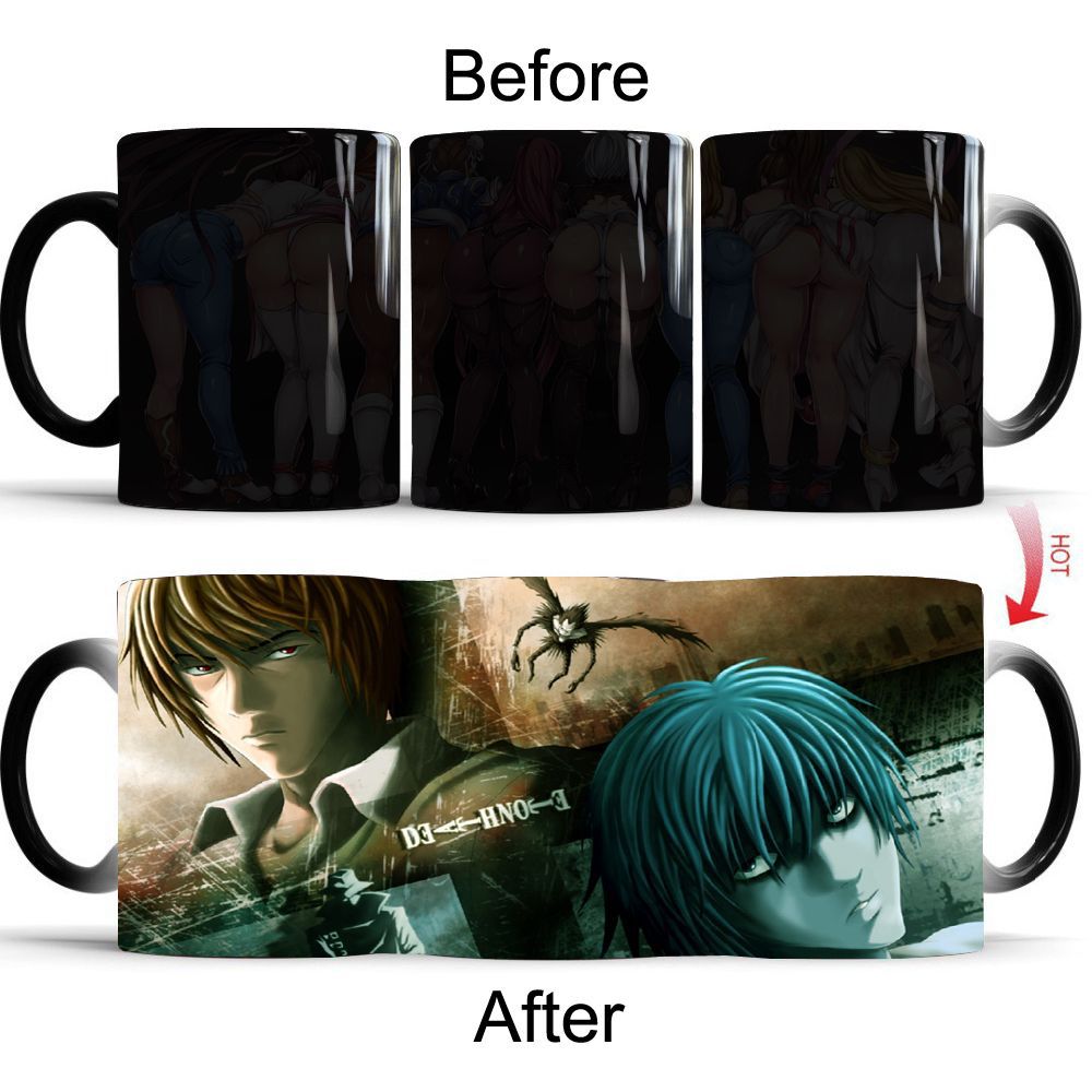 Кружка Death Note, меняющая цв – обзор и цена Coffee Tea Friends