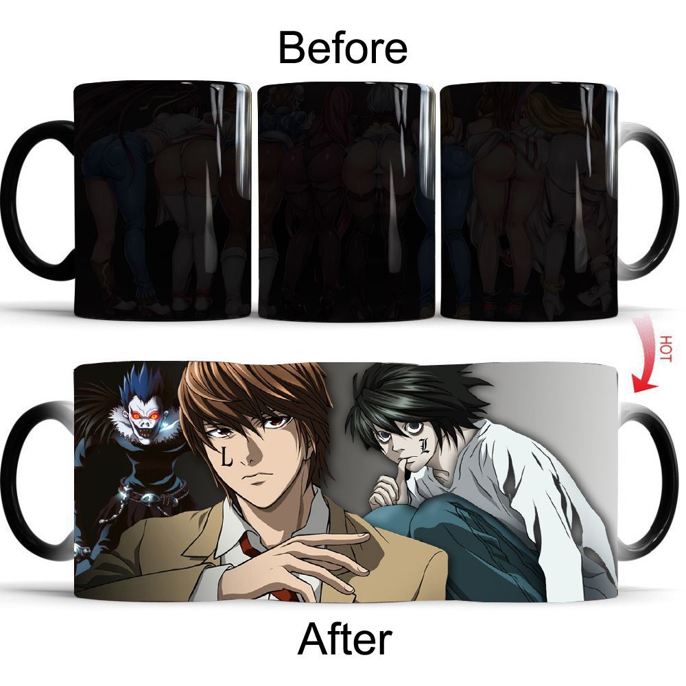 Кружка Death Note, меняющая цв – обзор и цена Coffee Tea Friends