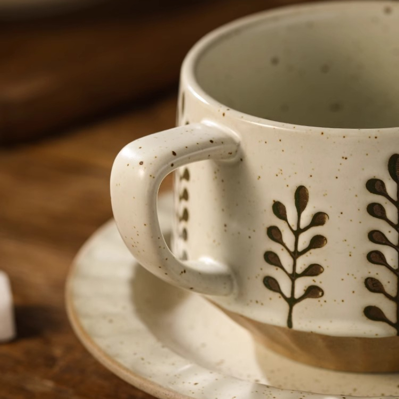 Керамическая чашка в стиле рет – обзор и цена Coffee Tea Mix
