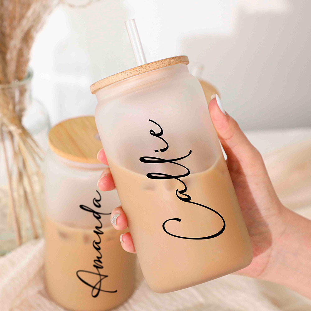 Персонализированная стеклянная – обзор и цена Coffee Tea Font