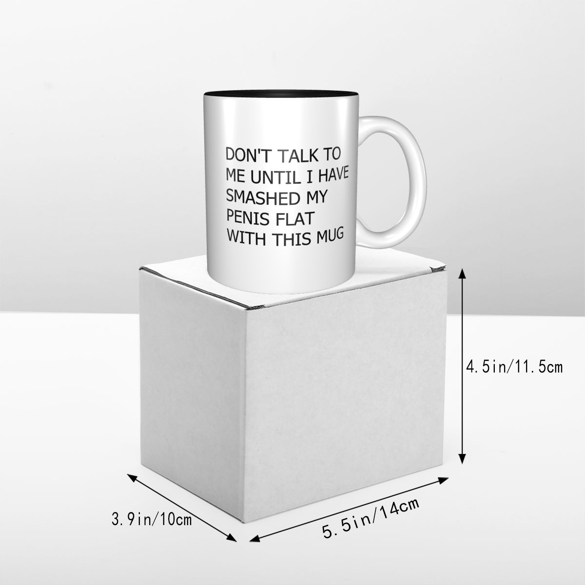 Кружка с надписью «Не разговар – обзор и цена Coffee Tea You And Me