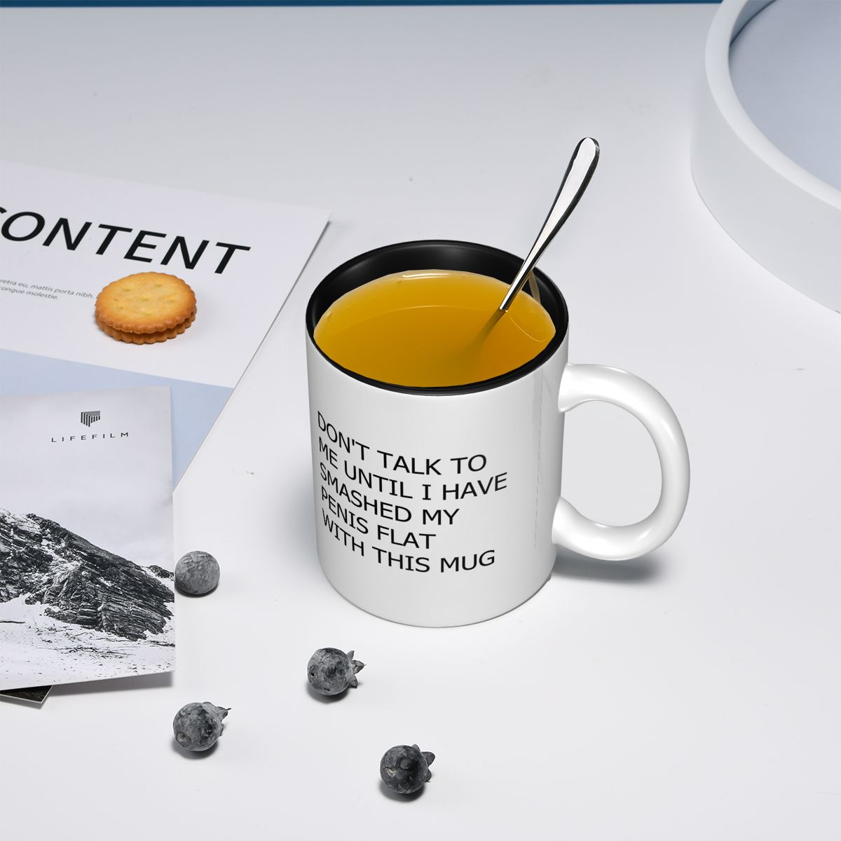 Кружка с надписью «Не разговар – обзор и цена Coffee Tea You And Me